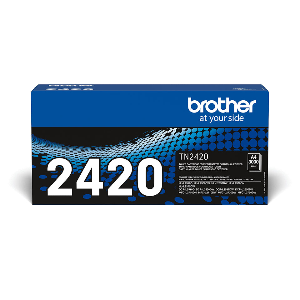 Brother TN-2420 tonerpatron 1 stk Original Sort