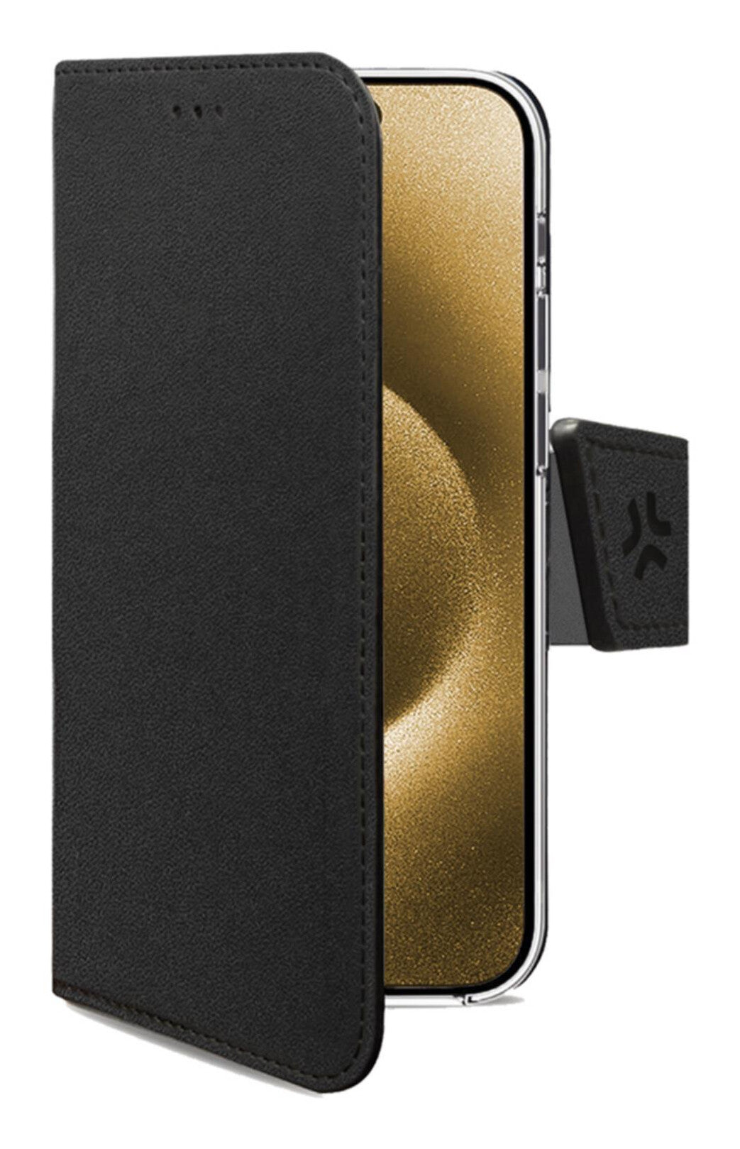Celly WALLY mobiltelefon etui 17,5 cm (6.9") Tegnebogsetui Sort