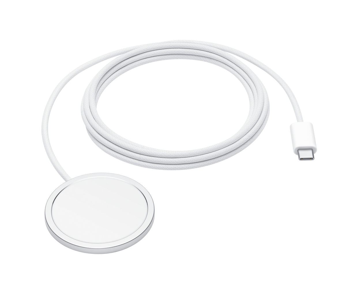 Apple MGDM4ZM/A oplader til mobil enhed Hovedtelefoner, Smartphone Hvid USB Trådløs opladning Hurtig opladning Indendørs