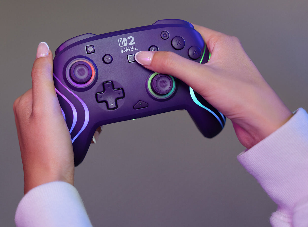 Turtle Beach TBC-8106-45 spil-controller Lilla Bluetooth/USB Gamepad Nintendo Switch, Nintendo Switch 2, Nintendo Switch Lite, Nintendo Switch OLED
