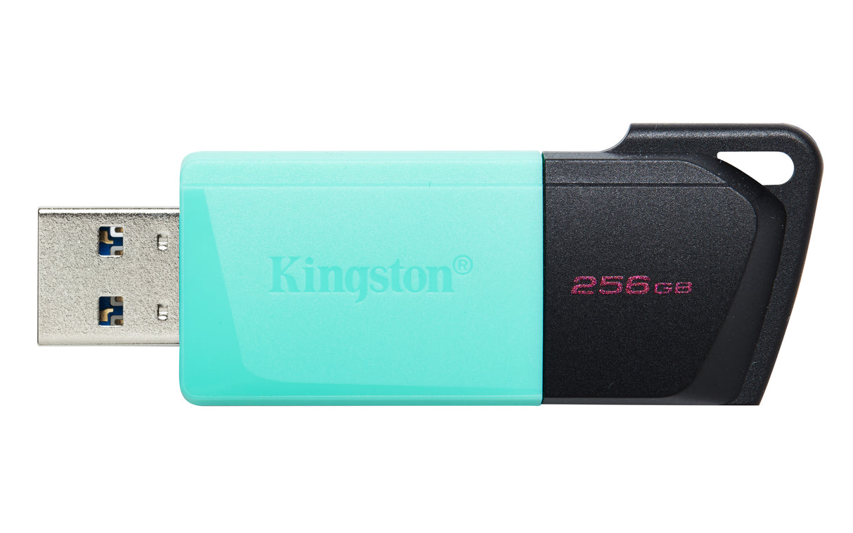 Kingston Technology DataTraveler 256 GB USB 3.2 Gen1 Exodia M (sort + turkis)