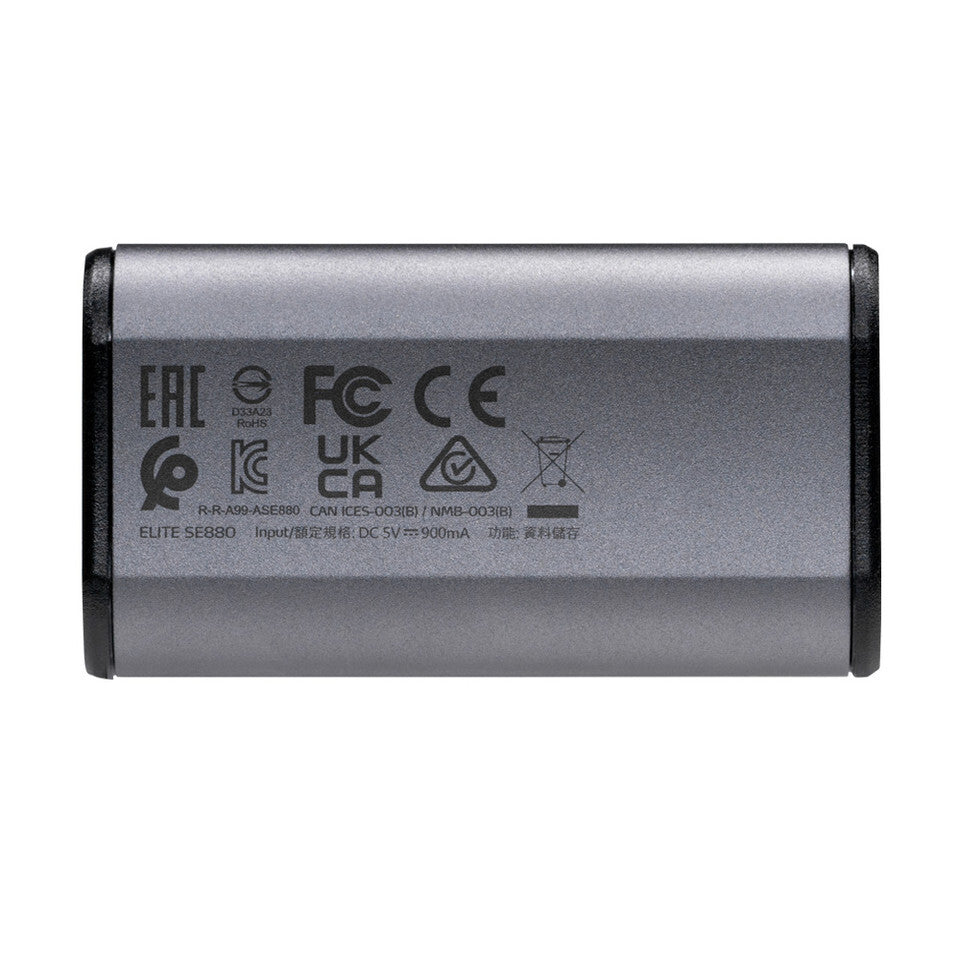 ADATA SE880 500 GB USB Type-C 3.2 Gen 2 (3.1 Gen 2) Wi-Fi Grå