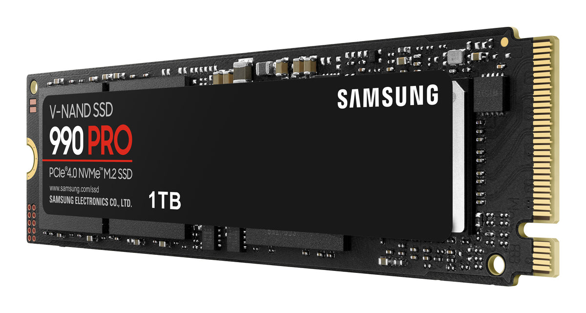 Samsung 990 PRO SSD MZ-V9P1T0BW 1TB M.2 PCI Express 4.0 x4 (NVMe)
