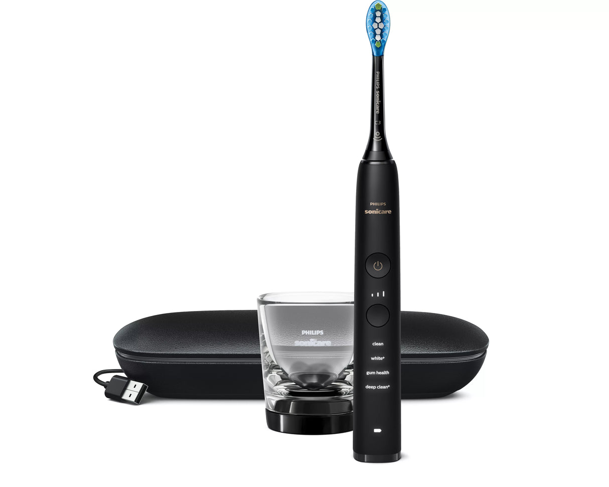 Philips Sonicare DiamondClean 9000 HX9911 Tandbørste Sort
