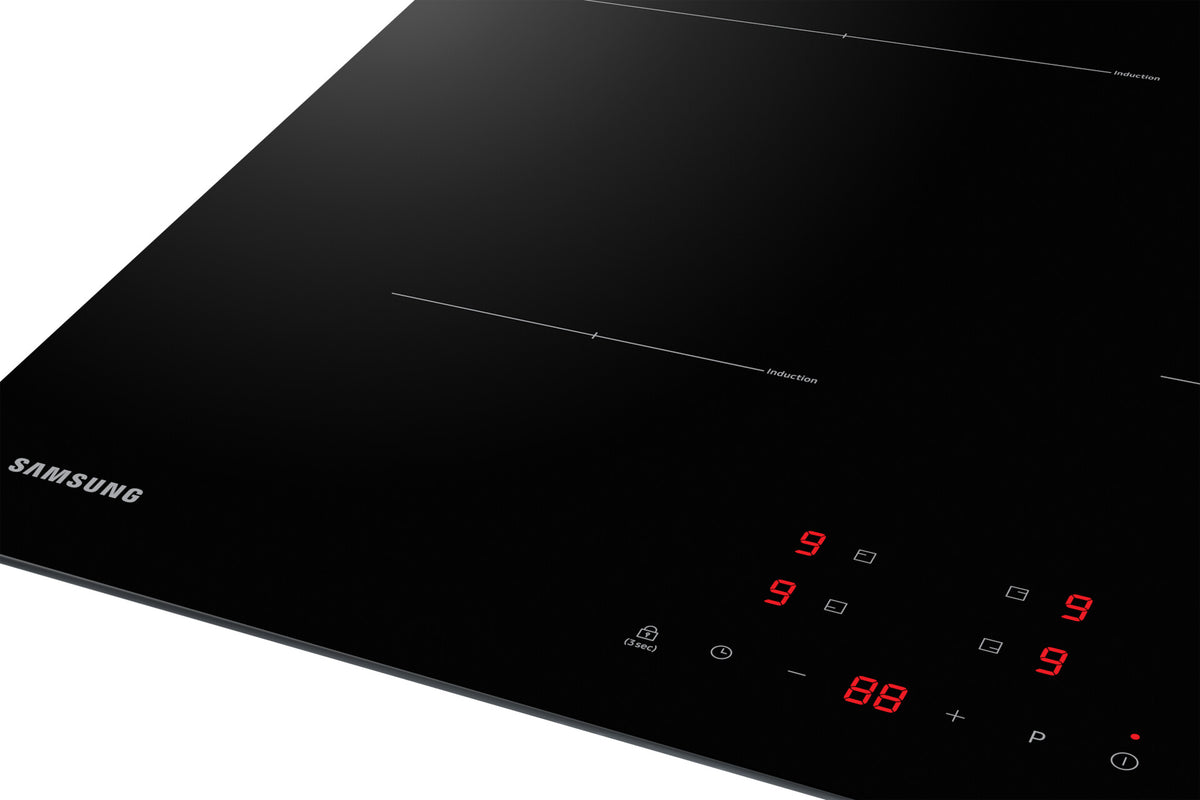 Samsung NZ64T3706A1 Black Built-in 60 cm Zone induction hob 4 zone(s)
