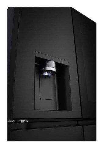 LG InstaView GMG860EPBE side-by-side køle-fryseskab Fritstående 508 L Sort