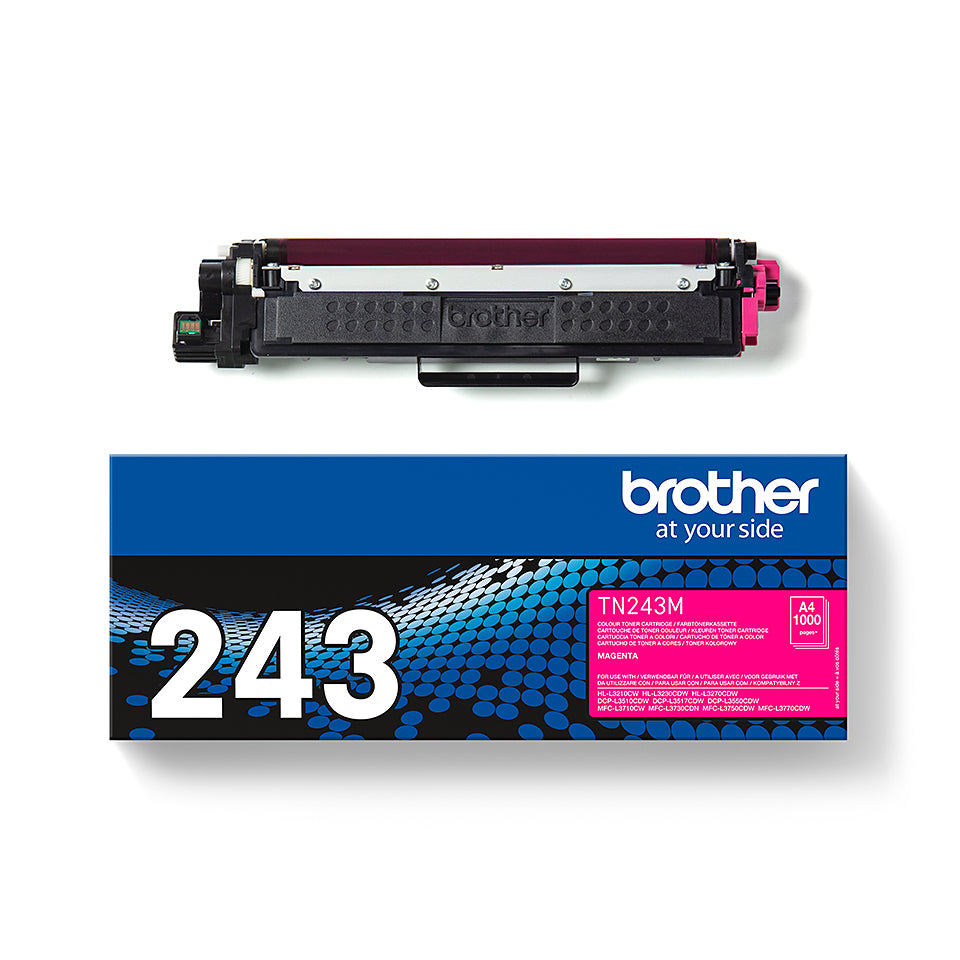 Brother TN-243M tonerpatron 1 stk Original Magenta