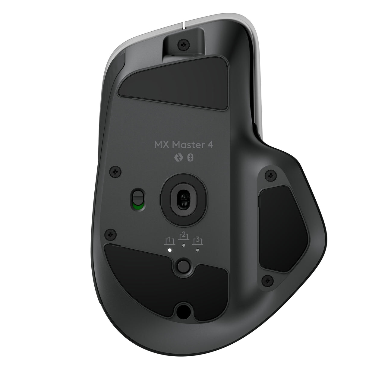 Logitech MX Master 4 mus Kontor Højre hånd RF trådløs + Bluetooth Laser 8000 dpi