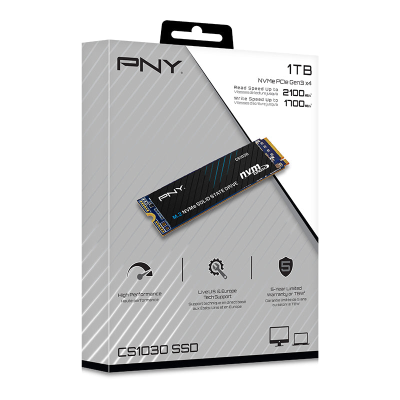 PNY SSD CS1030 1TB M.2 PCI Express 3.0 x4 (NVMe)