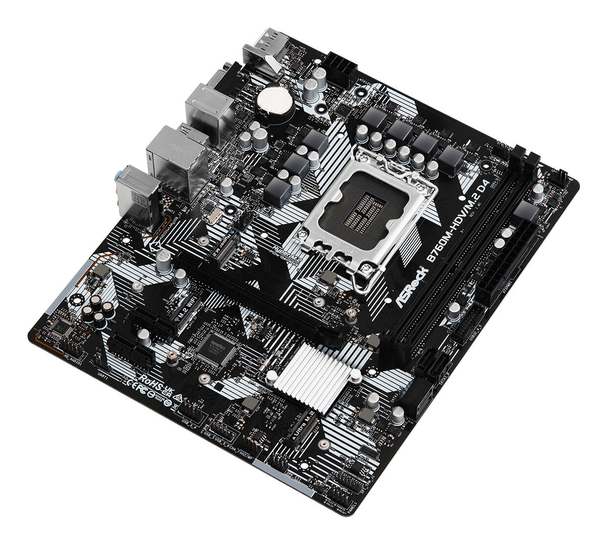 ASRock B760M-HDV/M.2 D4 Micro-ATX LGA1700 Intel B760