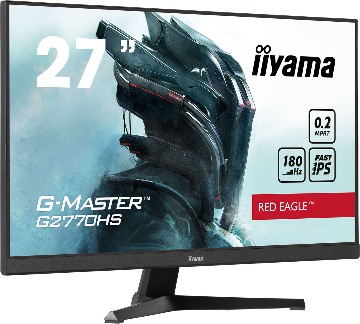 iiyama G-MASTER G2770HS-B1 computerskærm 68,6 cm (27") 1920 x 1080 pixel Fuld HD LCD Sort
