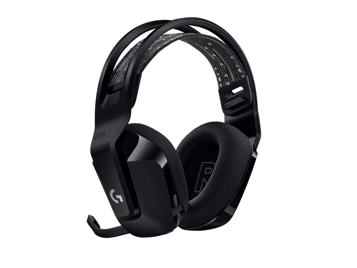 Logitech G G733 Headset Trådløs Spil Sort