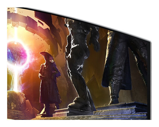 Samsung LS34DG850SUXDU computerskærm 86,4 cm (34") 3440 x 1440 pixel UltraWide Quad HD OLED Sølv