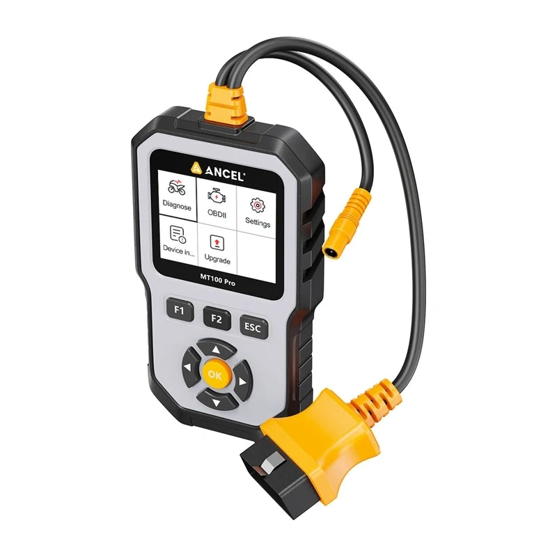ANCEL MT100 PRO Motorcykel Diagnostic Scanner