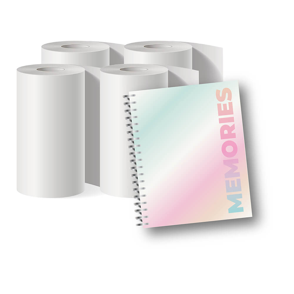Mob Pixprint Refill 4 Rolls Incl Memorybook Ans Sticker