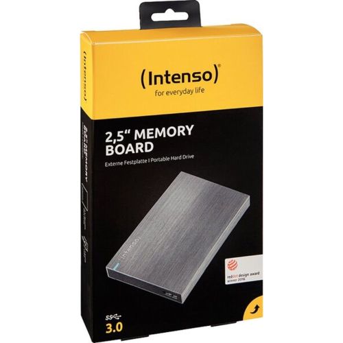 Intenso HDD Ekstern 2,5' 1TB USB 3.2, Aluminium EU (6028660)