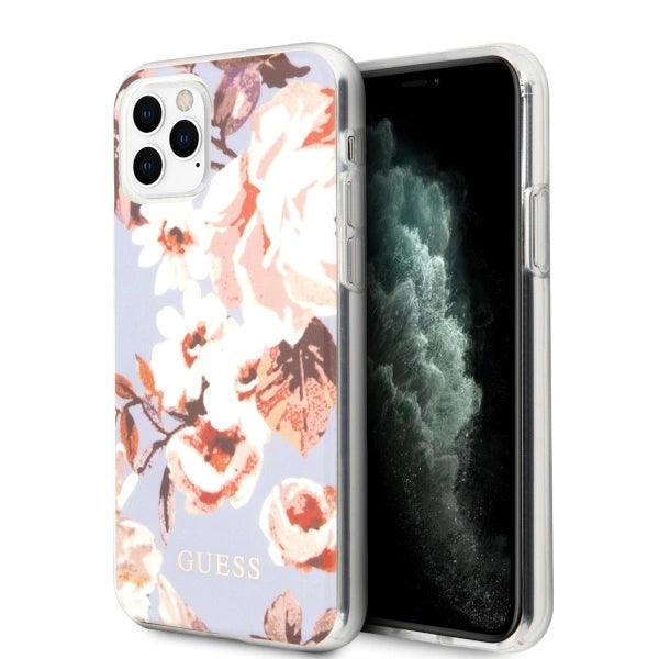 Guess GUHCN65IMLFL02 iPhone 11 Pro Max lilla/lila N°2 Blomsterkollektion