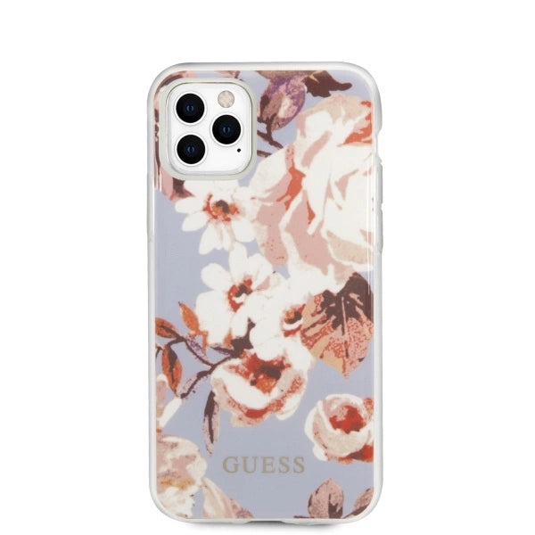 Guess GUHCN65IMLFL02 iPhone 11 Pro Max lilla/lila N°2 Blomsterkollektion