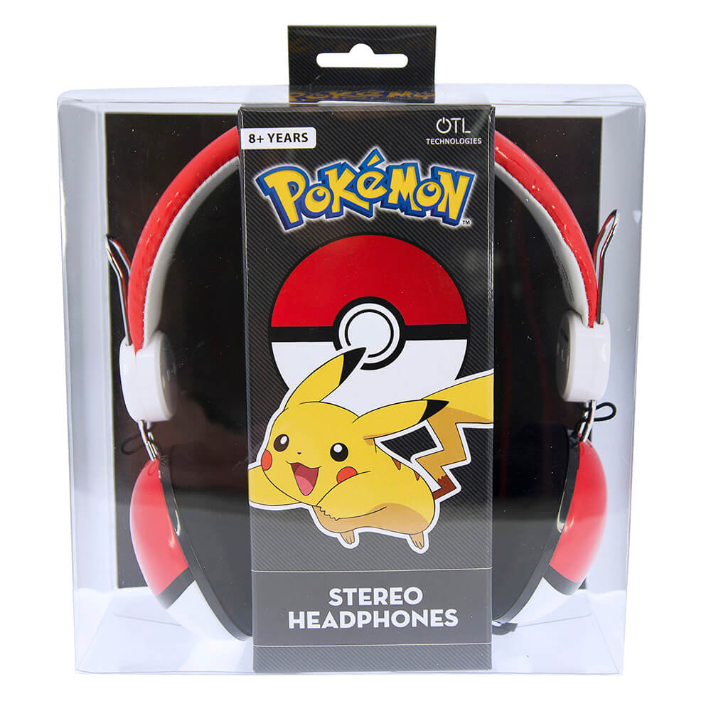 Pokemon Headphone Pokeball Wired On Ear 90d B Dome