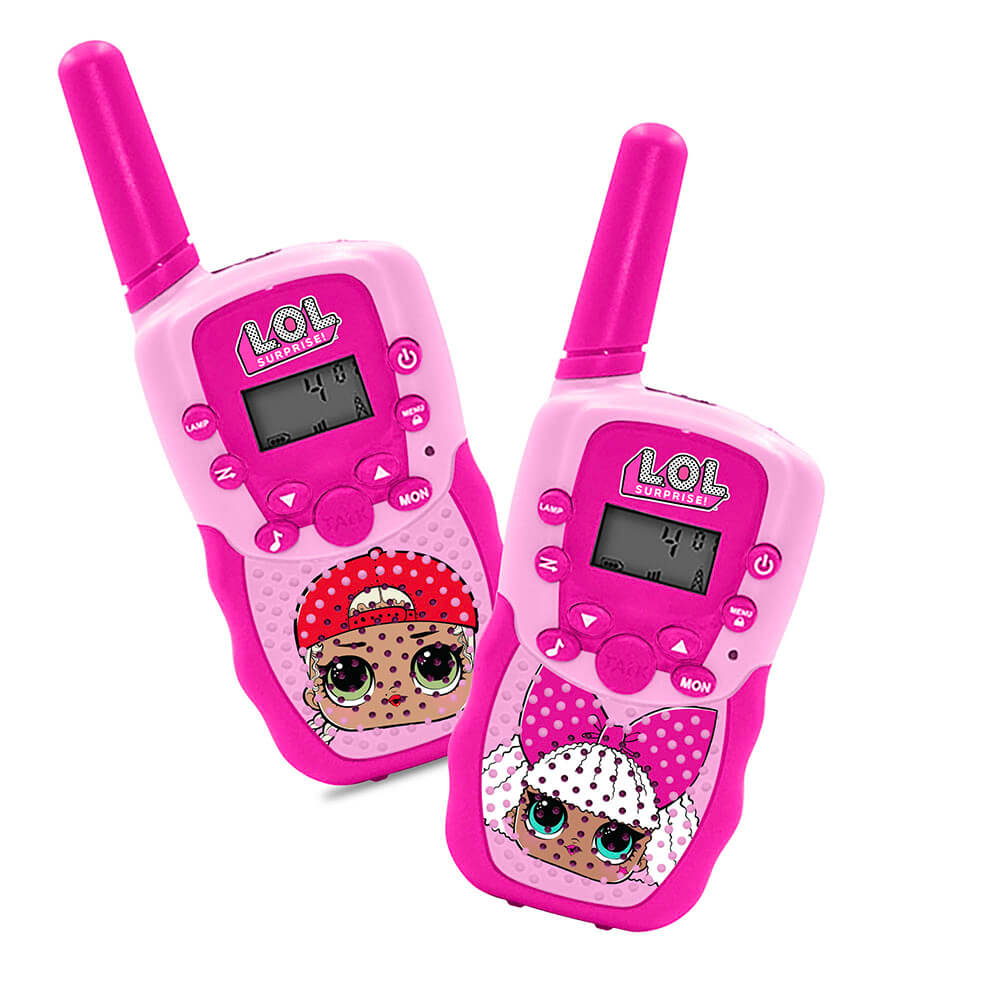 Lol Digital Walkie Talkie Up To 1000m Range Lcd