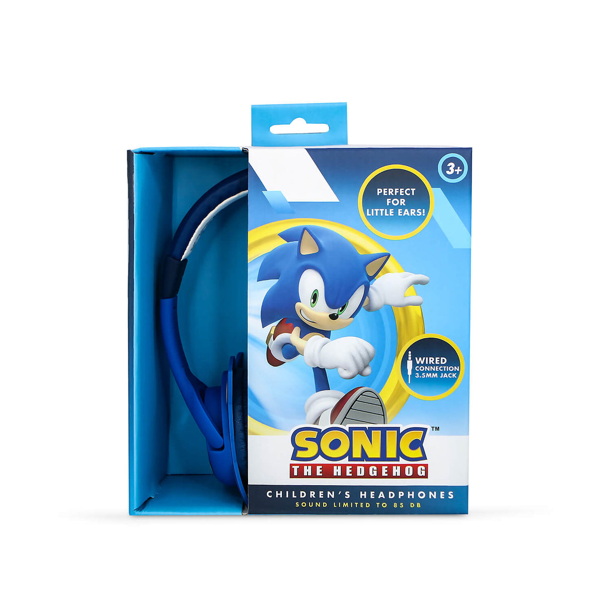 Sonic Headphone Blue Wired On Ear 85d B With Ears
