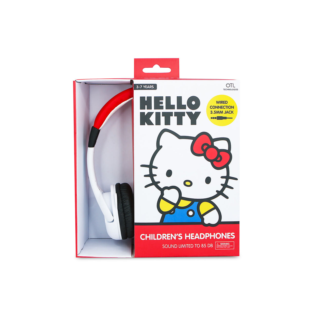 Hello Kitty Headphones Wired On Ear 85d B With Ears
