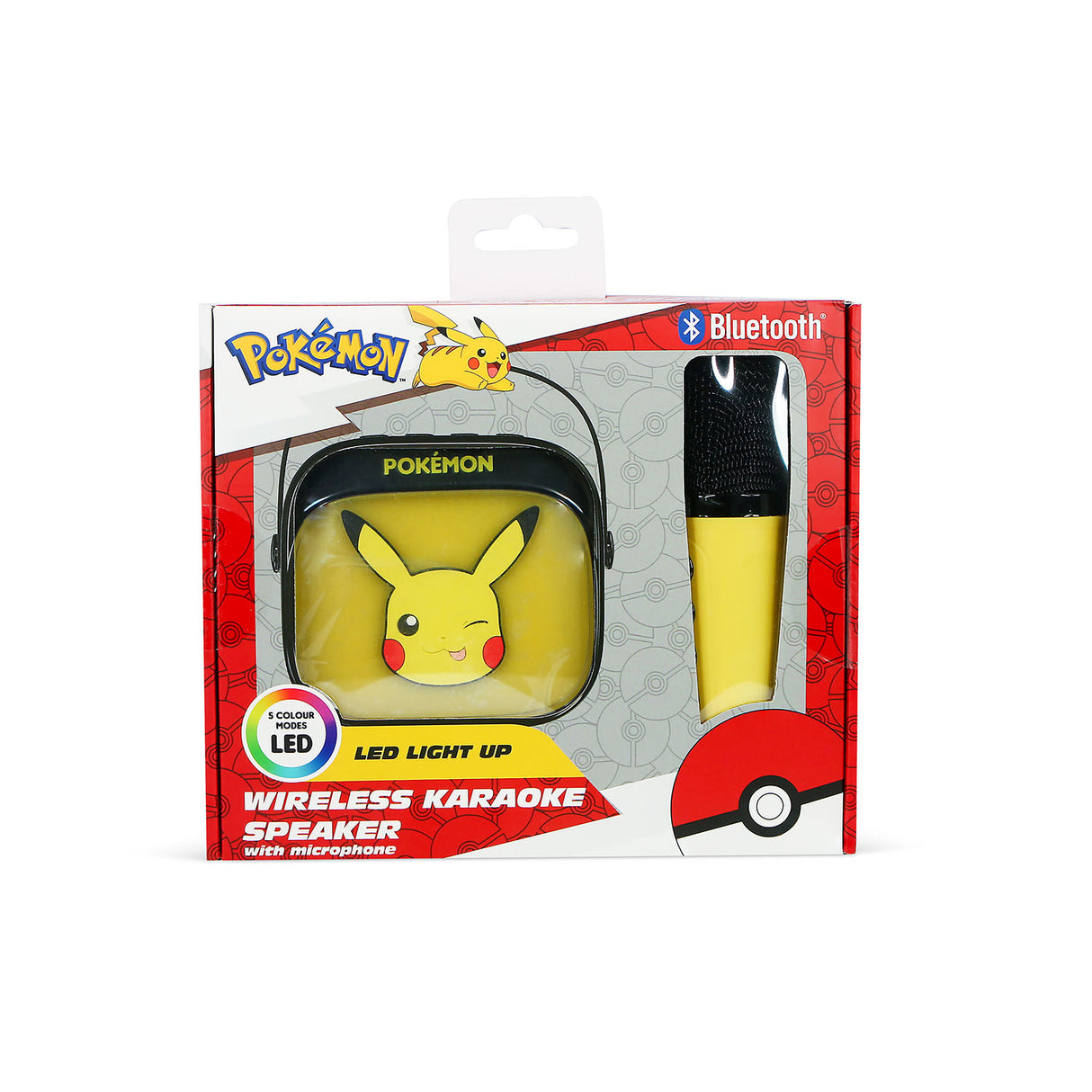 Pokemon Karaoke Speaker Popsing With Microphone Led
