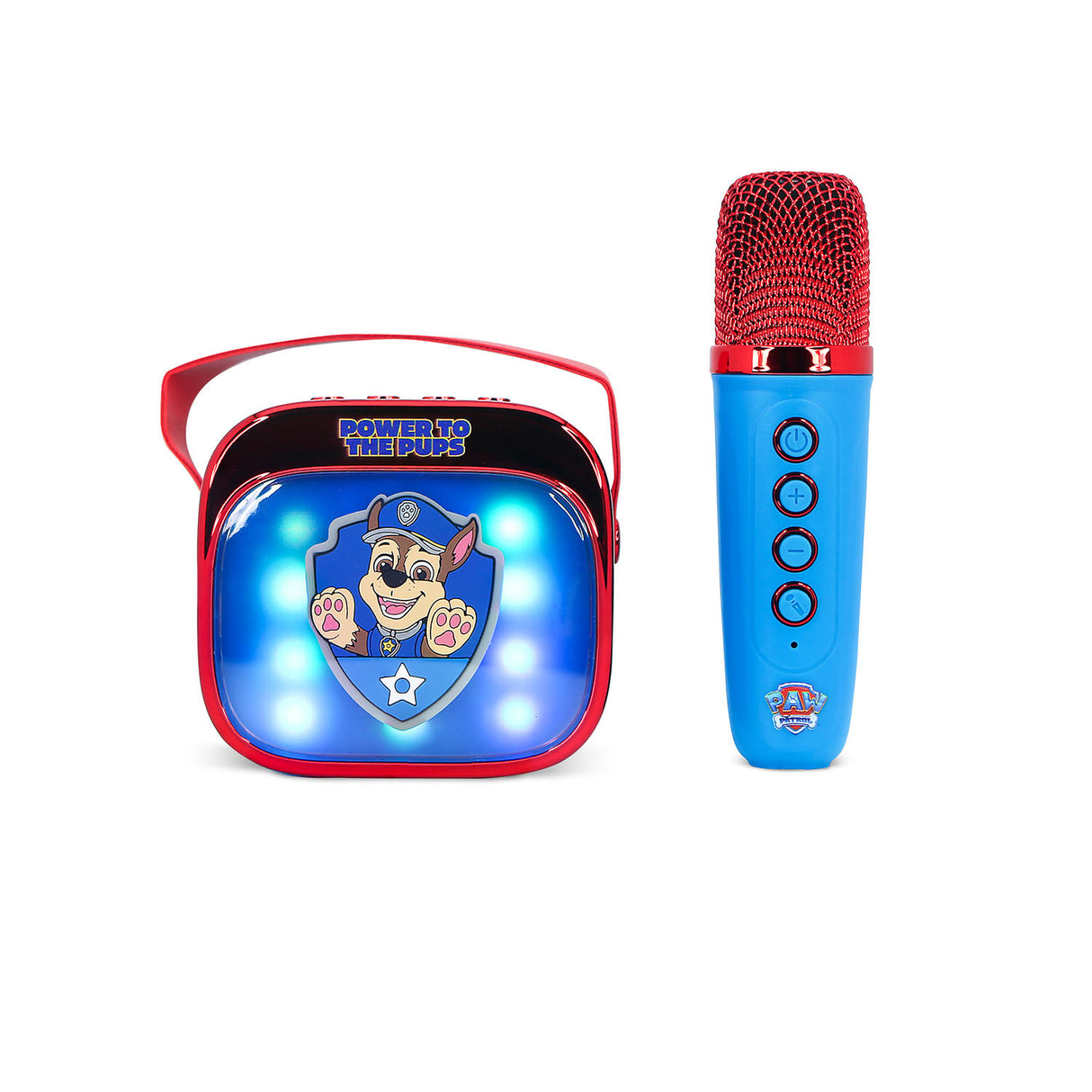 Paw Patrol Karaoke Speaker Popsing With Microphone Led