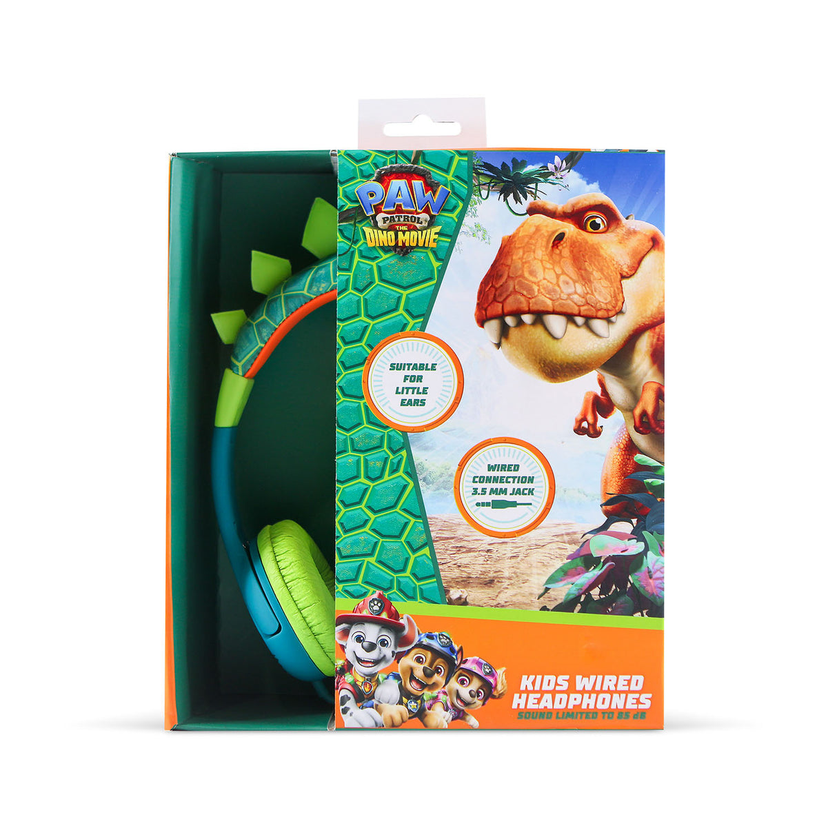 Paw Patrol Dino Headphone Wired On Ear 85d B