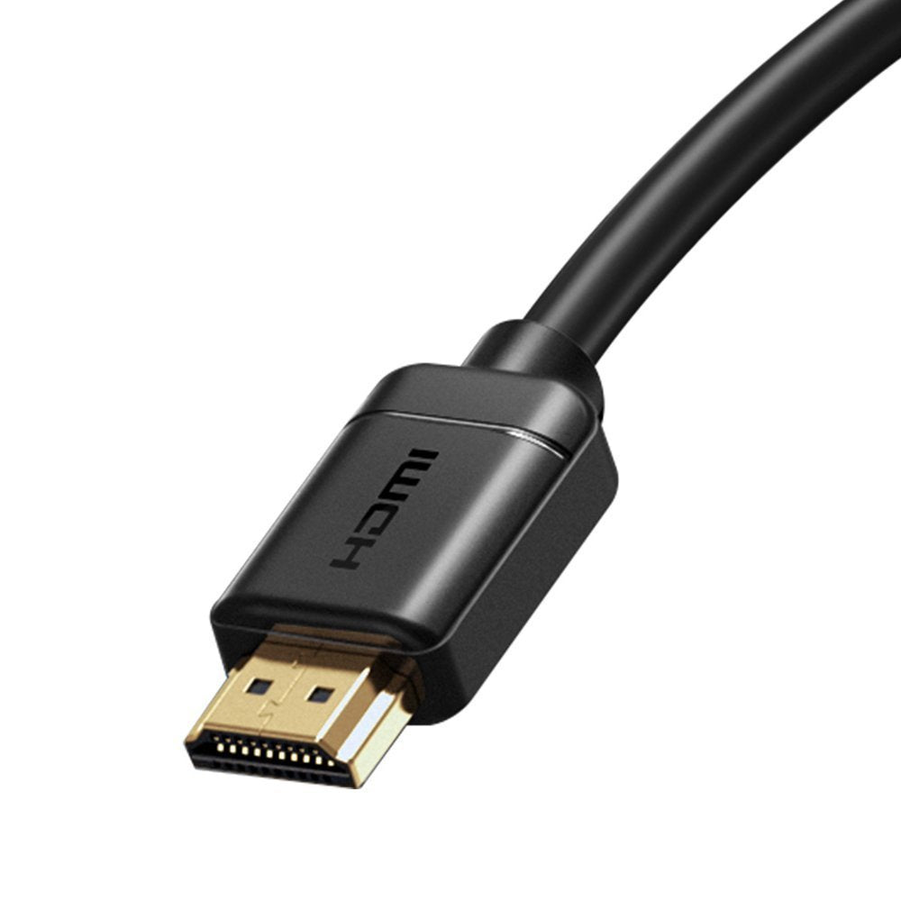 Baseus kabel HDMI 2.0 kabel 4K 60 Hz 3D HDR 18 Gbps 1 m sort (CAKGQ-A01)
