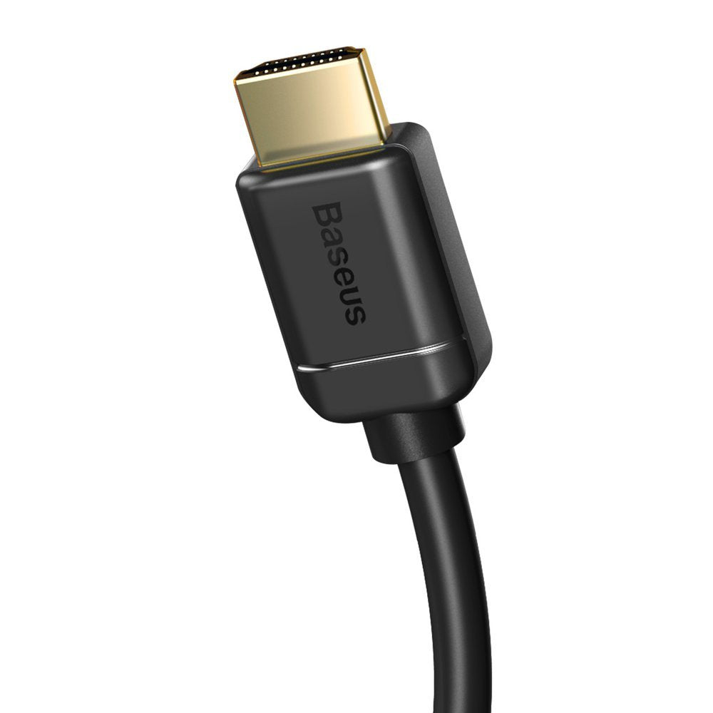 Baseus kabel HDMI 2.0 kabel 4K 60 Hz 3D HDR 18 Gbps 1 m sort (CAKGQ-A01)