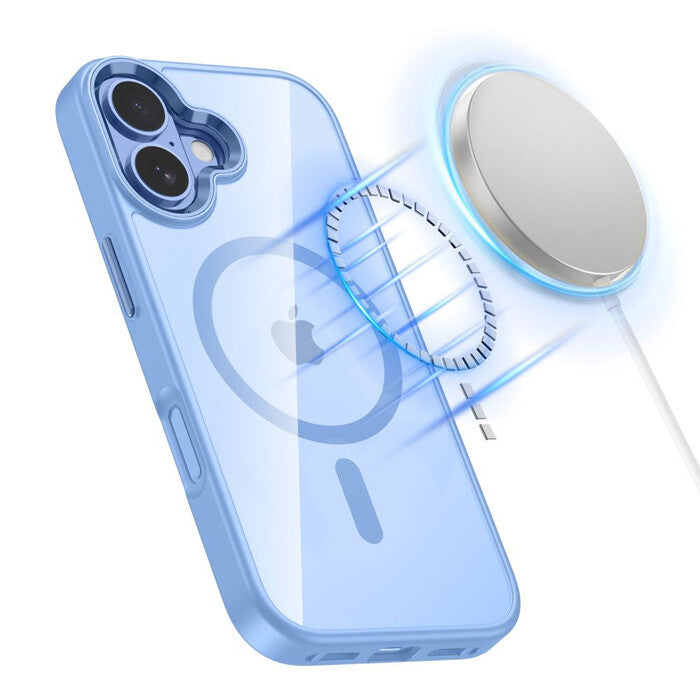 Tech-Protect 5906302334209 mobiltelefon etui 16 cm (6.3") Cover Blå, Transparent