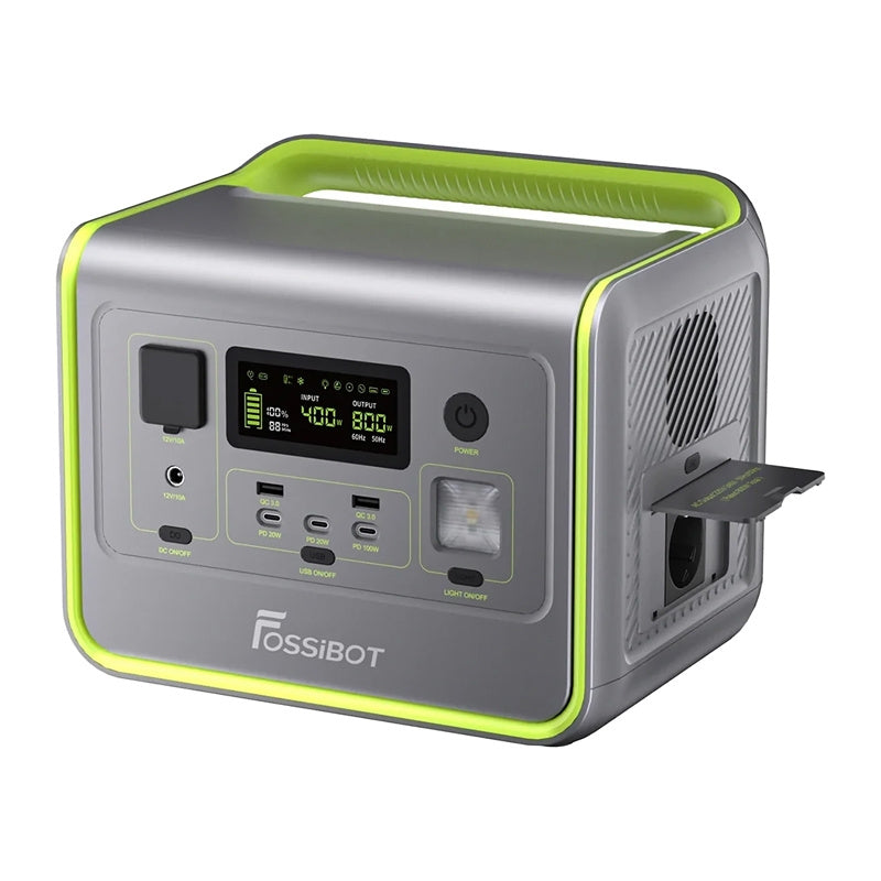 FOSSIBOT F800 800W opladningsstation (grøn)