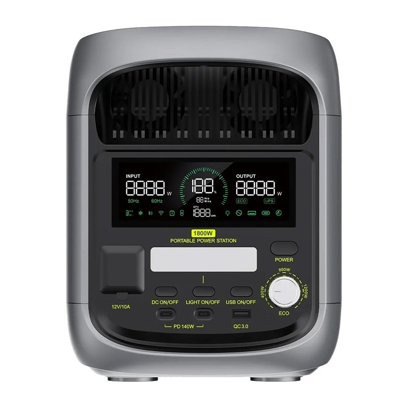 FOSSIBOT F1800 1800W Ladestation (grå)