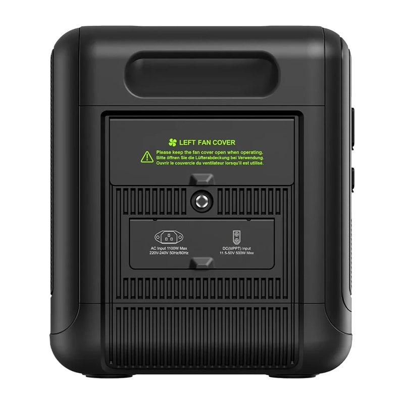 FOSSIBOT F2400 2400W opladningsstation (sort)