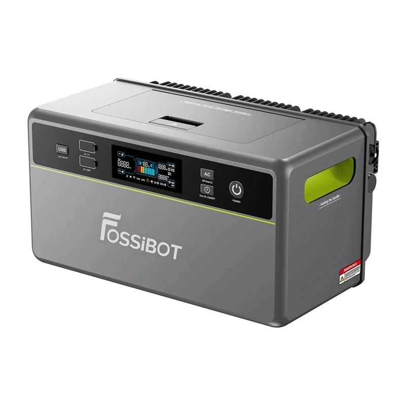 FOSSIBOT FBP1200 1200W Ladestation (grøn)