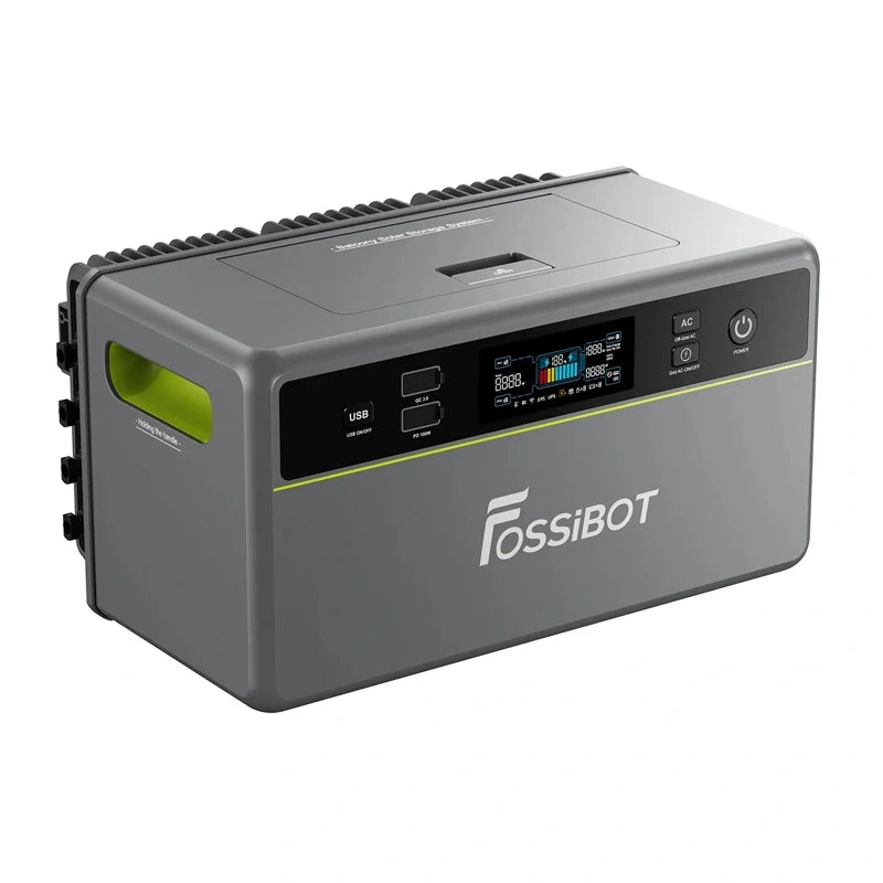 FOSSIBOT FBP1200 1200W Ladestation (grøn)