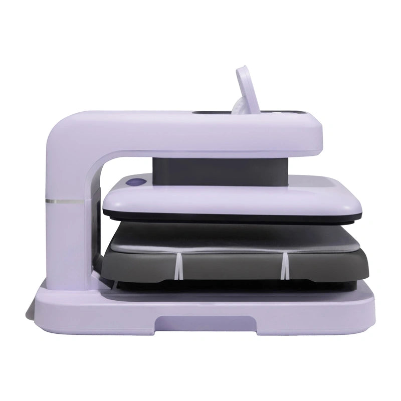 HTVRONT Auto 2 Digit Heat Transfer Press (Purple)