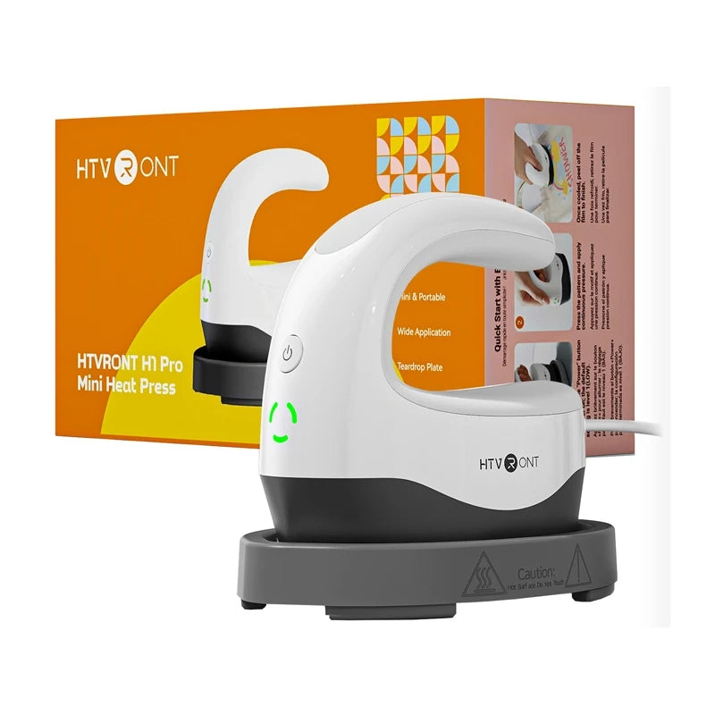 HTVRONT Mini5 Heat Transfer Press (White)