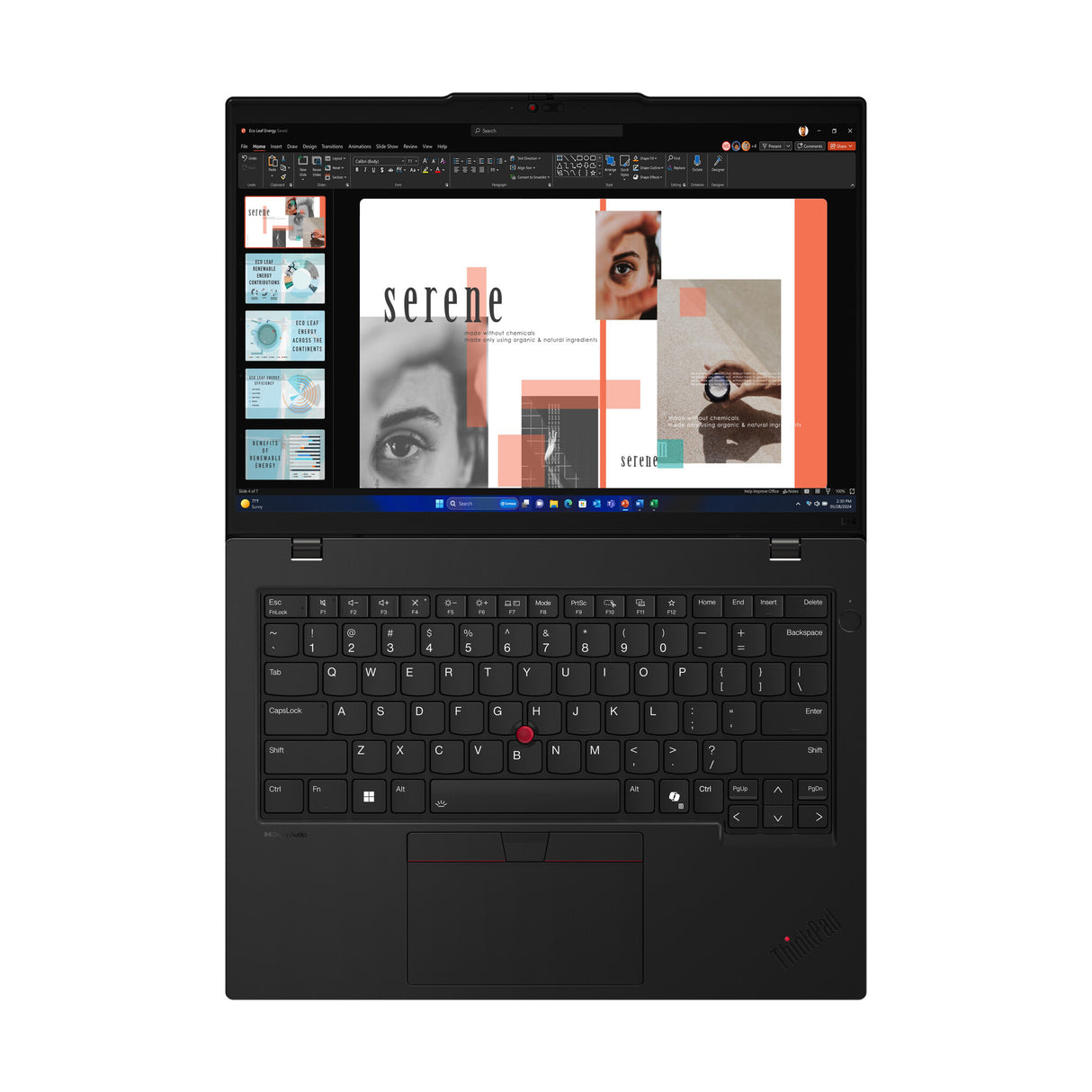 Lenovo ThinkPad L14 Gen 5 (Intel) Intel Core Ultra 5 125U Laptop 35,6 cm (14") Berøringsskærm WUXGA 16 GB DDR5-SDRAM 256 GB SSD Wi-Fi 6E (802.11ax) Windows 11 Pro Engelsk Sort