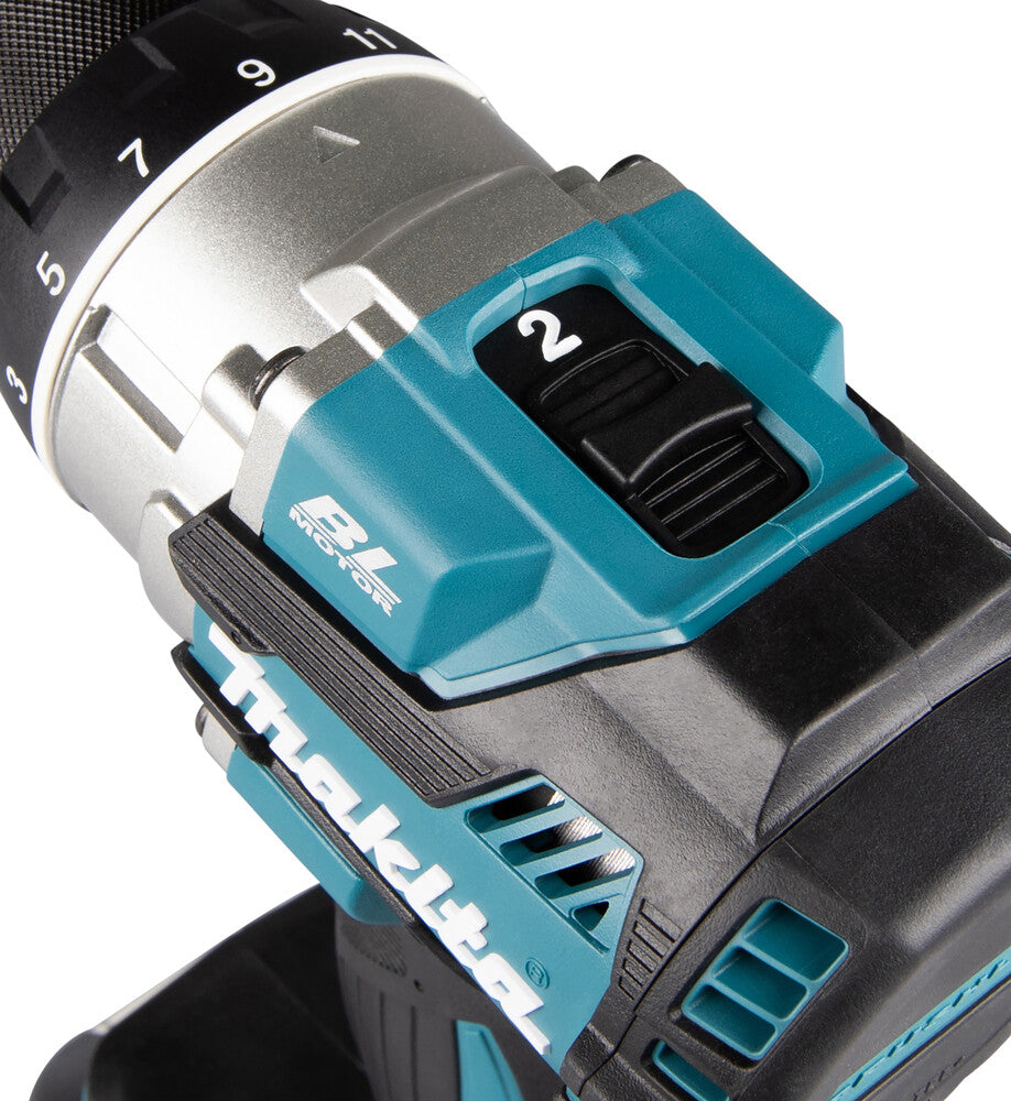 Makita DDF489Z elektrisk skruetrækker & slagbor 1800 rpm Sort, Blå, Stål
