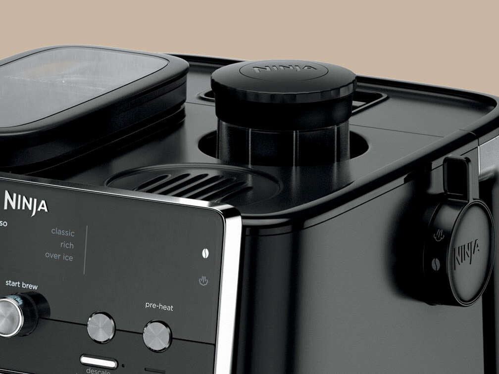 Ninja Luxe Caf MINI 2-i-1 kaffemaskine sort EU ES301EU