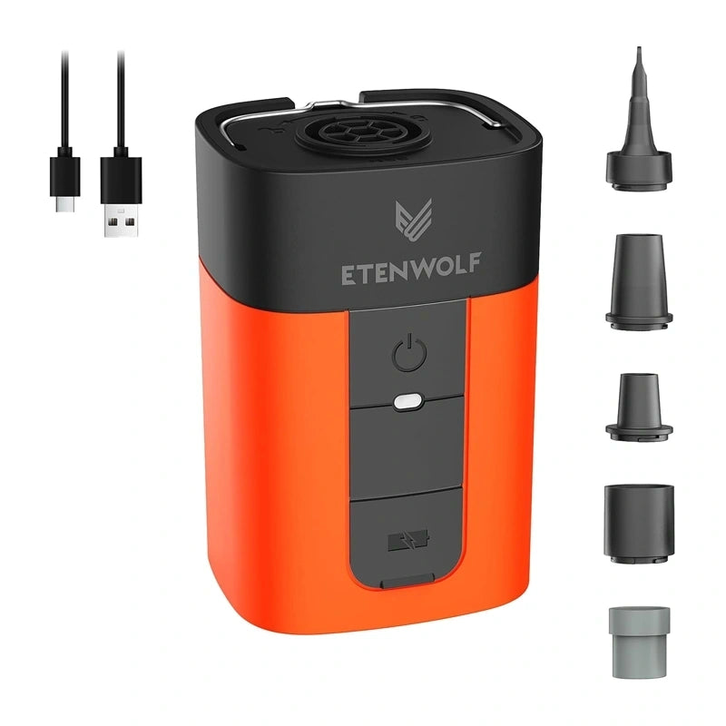Etenwolf AIR 5 5200mAh elektrisk pumpe (orange)