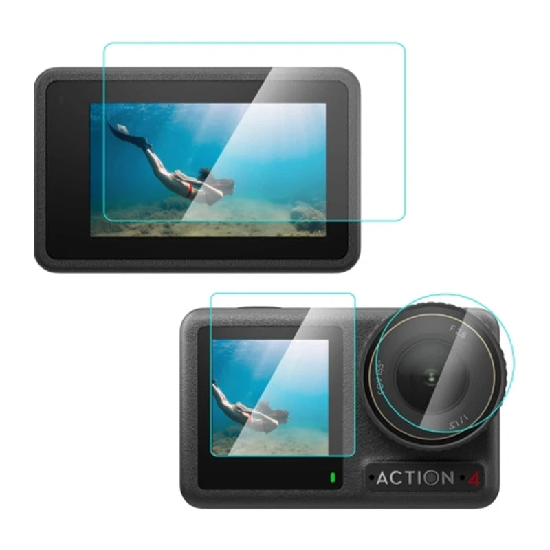 Puluz hærdet glas til DJI Osmo Action 4 (klart)