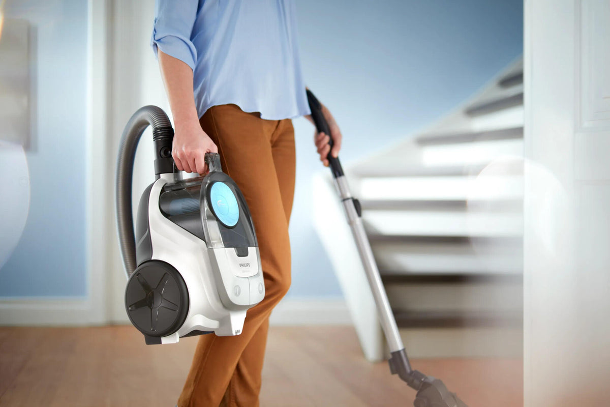 Philips 2000 Series XB2122 Støvsuger 1.3liter Arktisk hvid/himmelblå