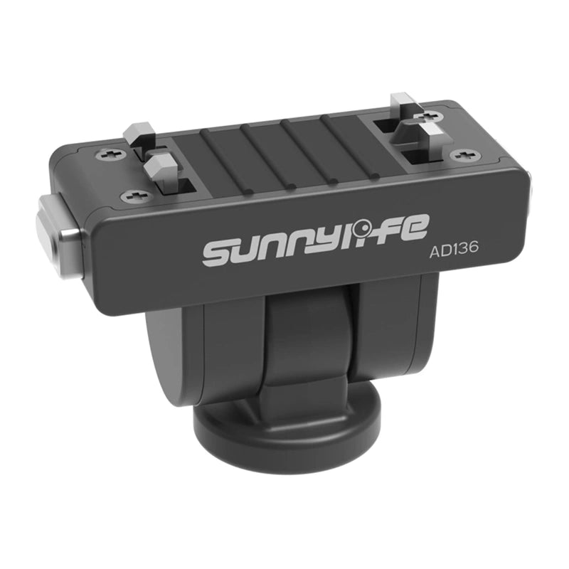 Sunnylife 1/4" Quick-Release Adapter med 180° Rotation til Insta360 X4 Air / X5 / Ace Pro 2 / 1 / Ace