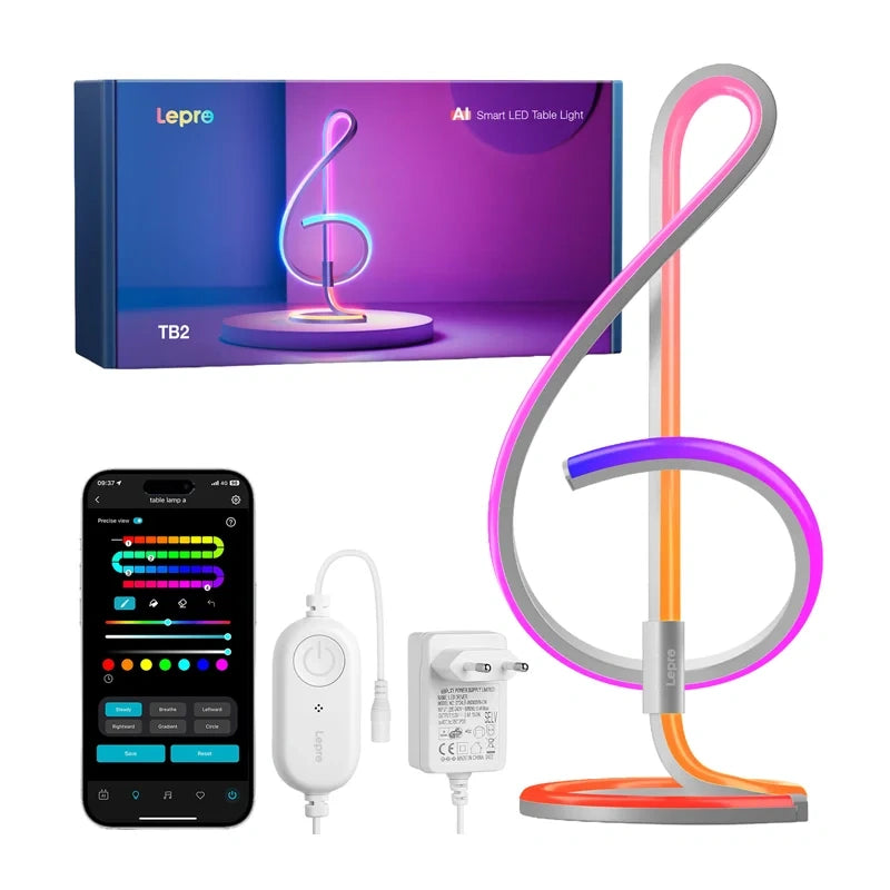 LEPRO TB2 RGB skrivebordslampe