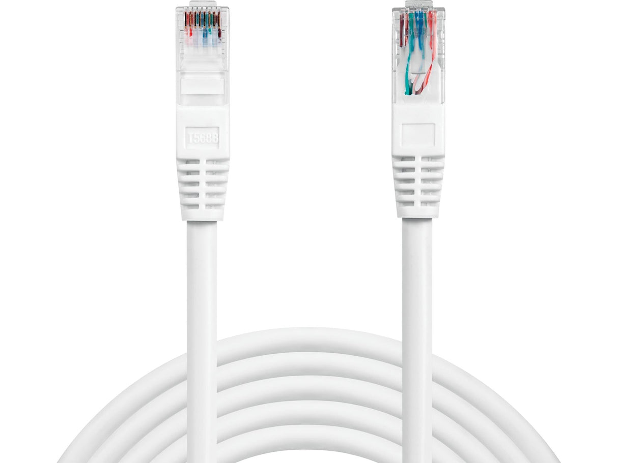 Network Cat6 UTP Cable, White (5m)