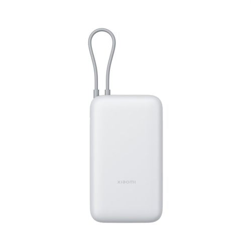 Xiaomi Power Bank 20000 mAh 22,5W med integreret Type-C-kabel Light Grey EU BHR9738GL