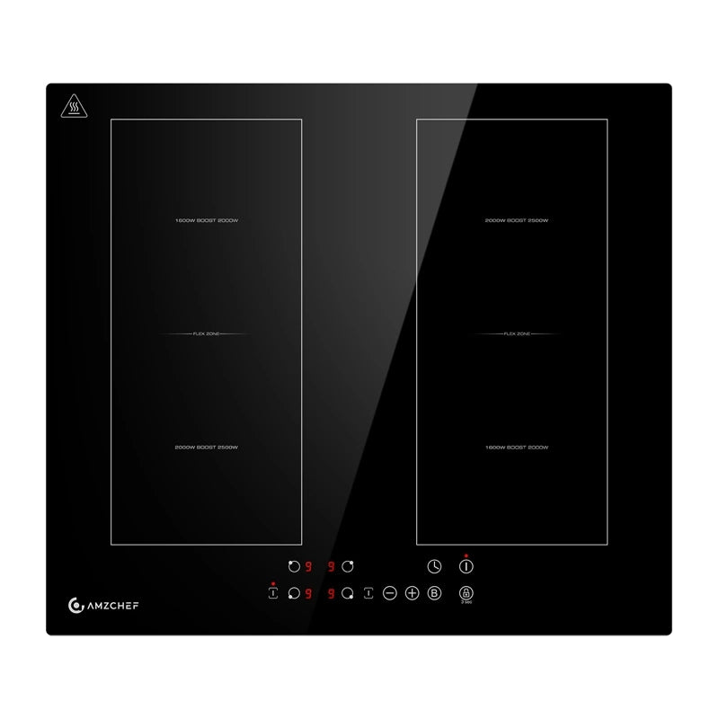 AMZCHEF CE-FS-I72S-FFDD06 Induktionskok, 4 zoner